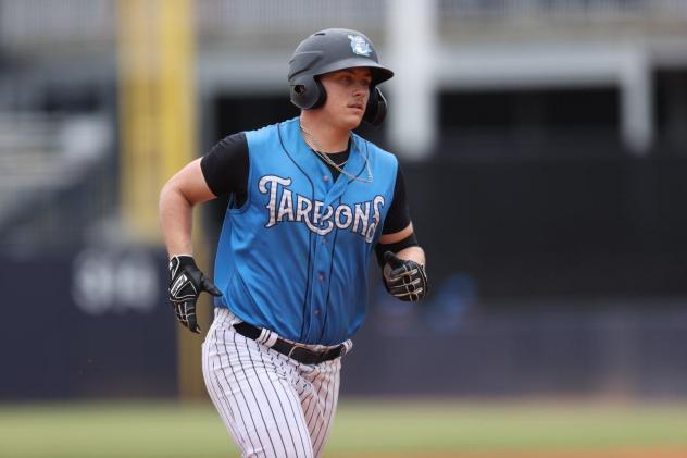 Pat DeMarco of the Tampa Tarpons rounds the bases