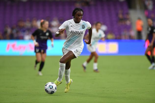 Ifeoma Onumonu of NJ/NY Gotham FC vs. the Orlando Pride