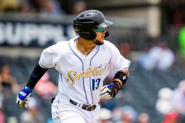 Amarillo Sod Poodles catcher Jose Herrera