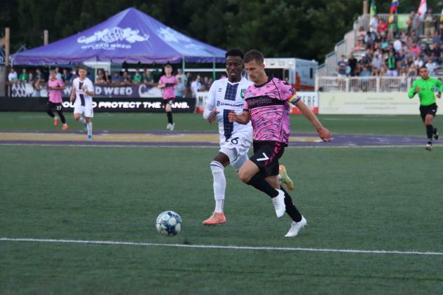 Forward Madison FC forward Jake Keegan vs. the Greenville Triumph