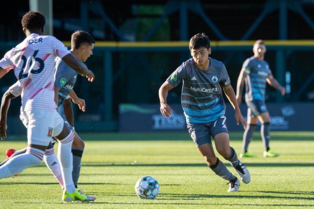 Tacoma Defiance midfielder Sota Kitahara vs. Real Monarchs