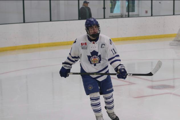 Angus MacDonell with the Toronto Marlboros U16 team