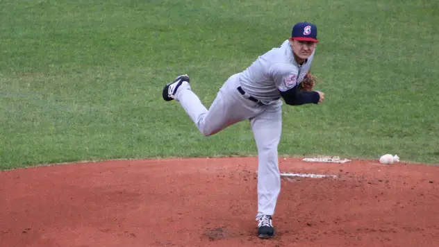 Somerset Patriots pitcher Hayden Wesneski