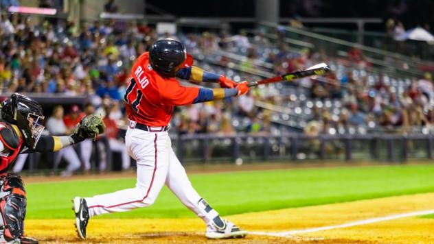 Wendell Rijo of the Mississippi Braves