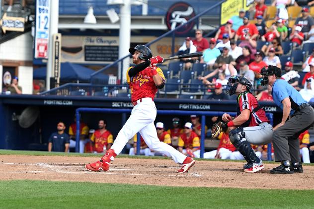 Reading Fightin Phils swing for the fences