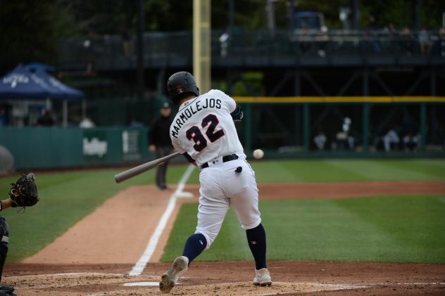 Tacoma Rainiers first baseman José Marmolejos