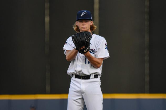 Pensacola Blue Wahoos pitcher Max Meyer