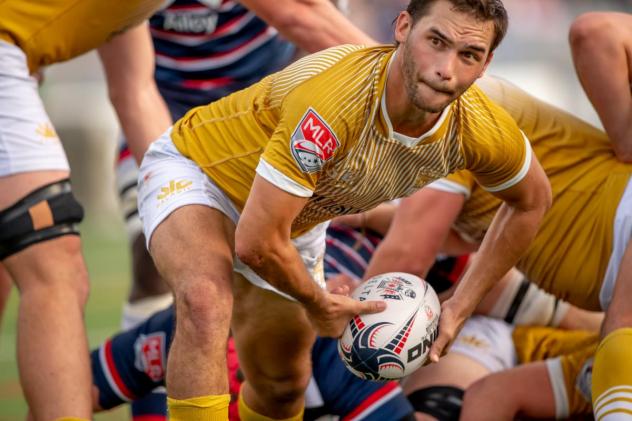 NOLA Gold emerges from a scrum