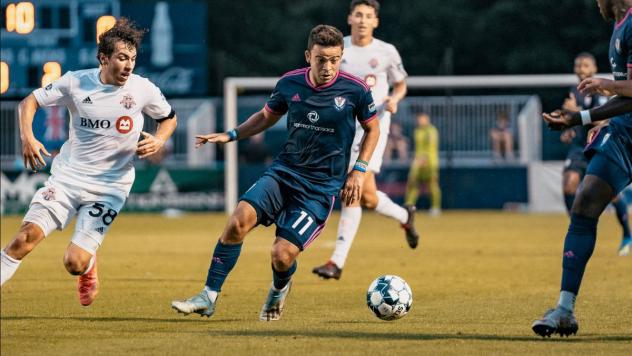 South Georgia Tormenta FC forward Rodney Michael vs. Toronto FC II