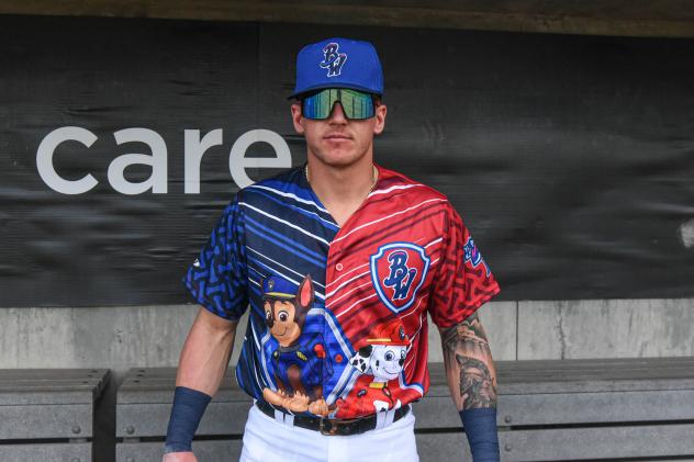 Peyton Burdick of the Pensacola Blue Wahoos