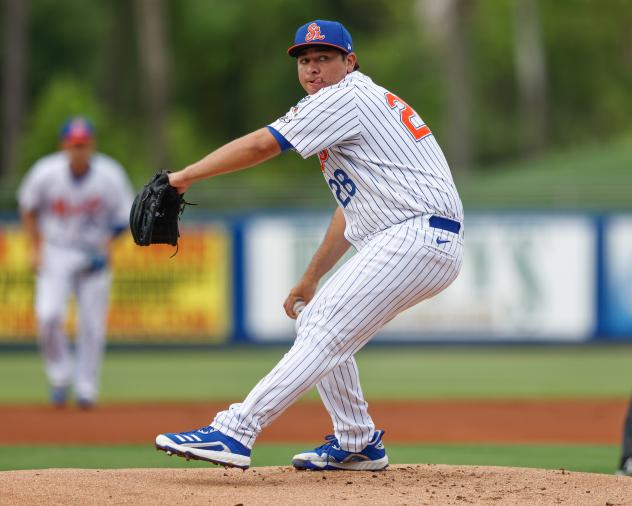 St. Lucie Mets pitcher Oscar Rojas
