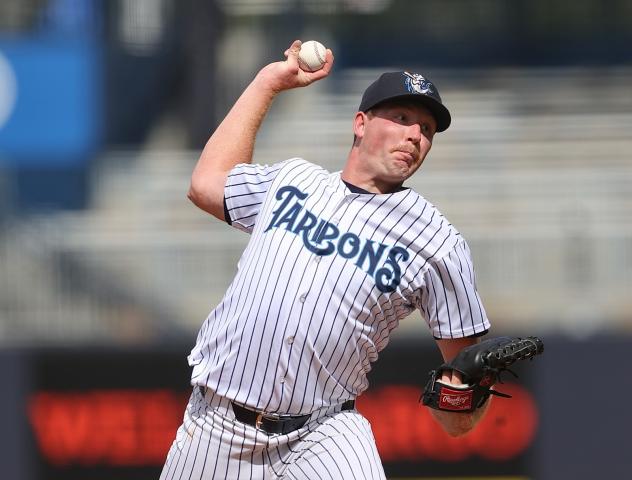 Tampa Tarpons pitcher Matt Sauer