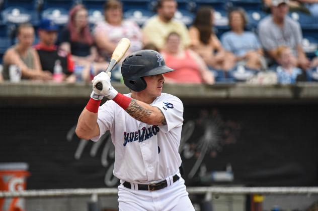 Peyton Burdick of the Pensacola Blue Wahoos