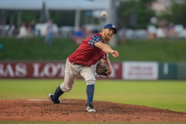 Kansas City Monarchs pitcher Jake Matthys