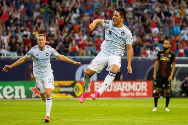 Chicago Fire FC forward Ignacio Aliseda