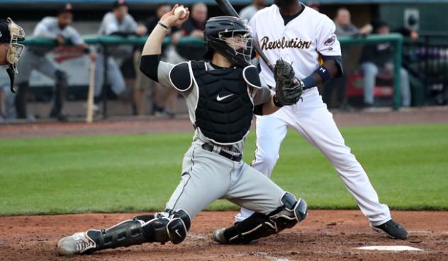 Long Island Ducks catcher Sal Giardina