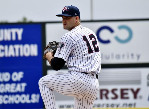 Somerset Patriots pitcher Nick Green