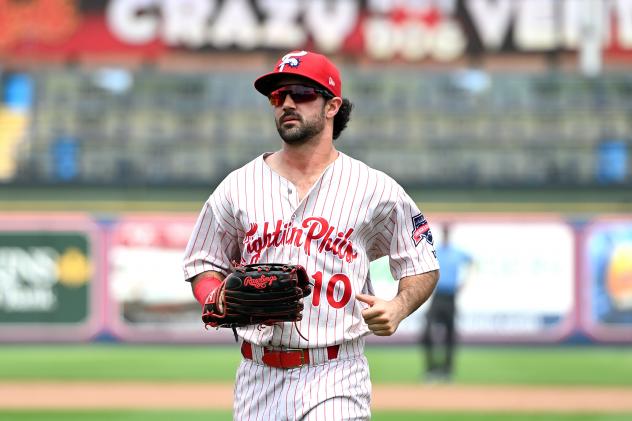 Reading Fightin Phils outfielder Josh Stephen