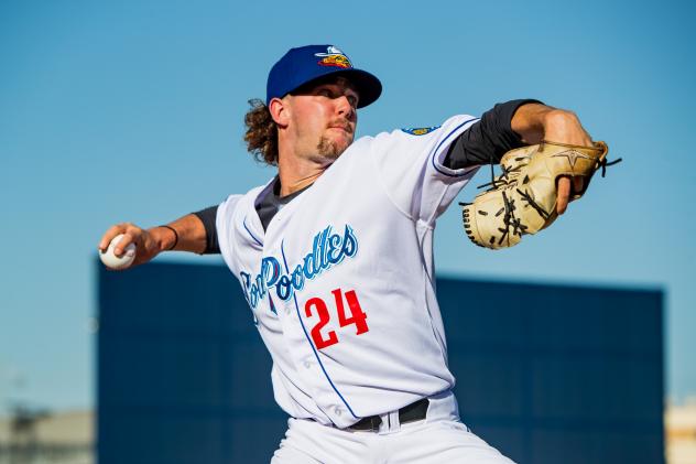 Dayson Croes Sod Poodles pitcher Matt Tabor