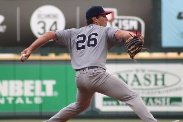 Somerset Patriots pitcher Ken Waldichuk