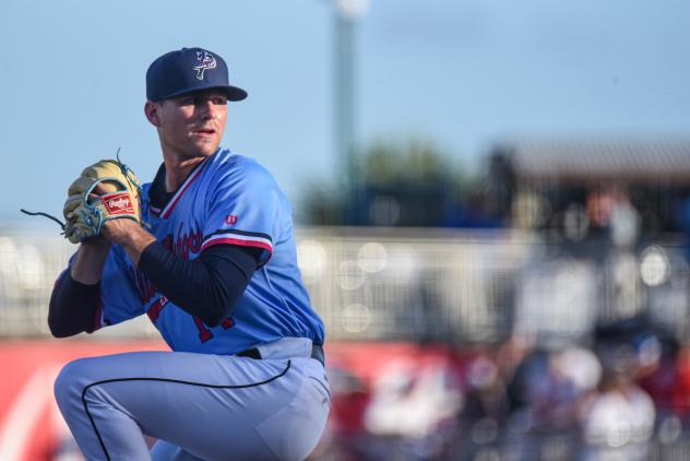 Pensacola Blue Wahoos pitcher Jeff Lindgren