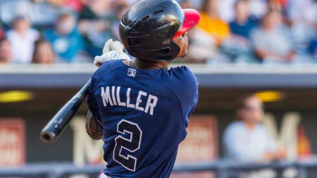 Jalen Miller of the Mississippi Braves
