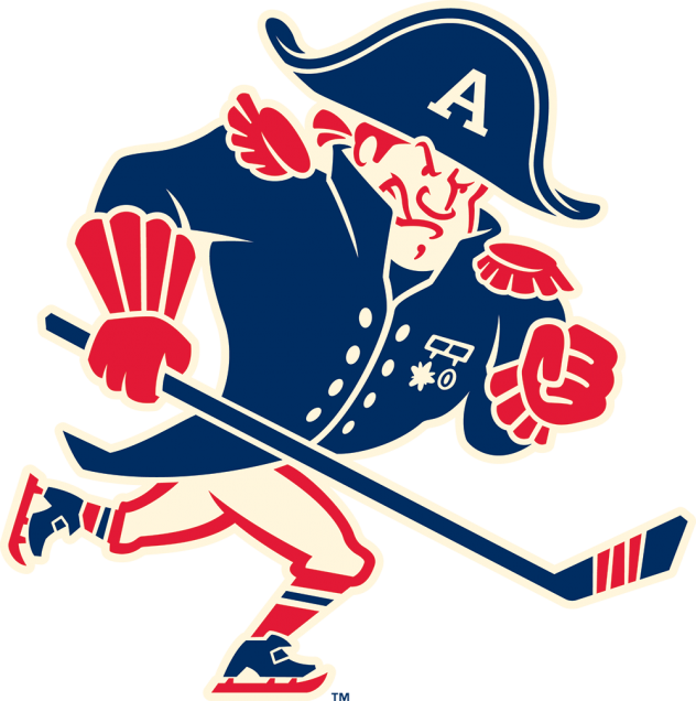 Milwaukee Admirals Fauxback logo