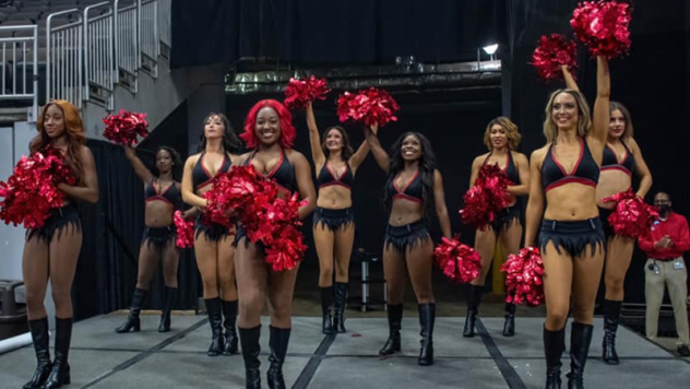 Jacksonville Sharks dance team