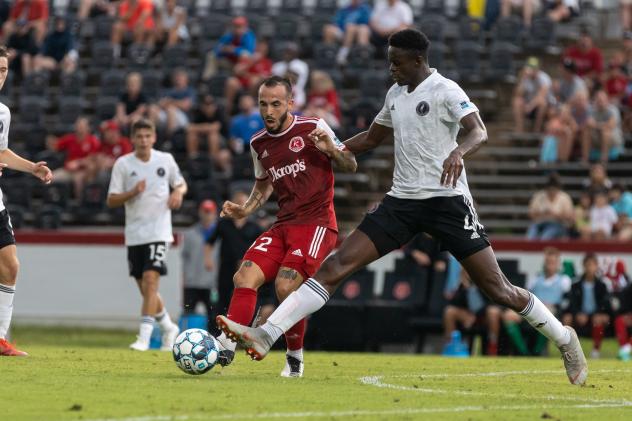 Richmond Kickers forward Emiliano Terzaghi vs. Fort Lauderdale CF