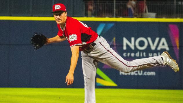 Carolina Mudcats pitcher Brendan Murphy