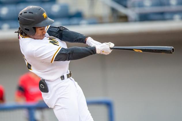 Sussex County Miners outfielder Chuck Taylor