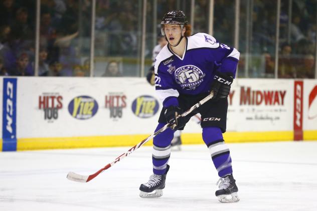 Tri-City Storm forward Mason Appleton