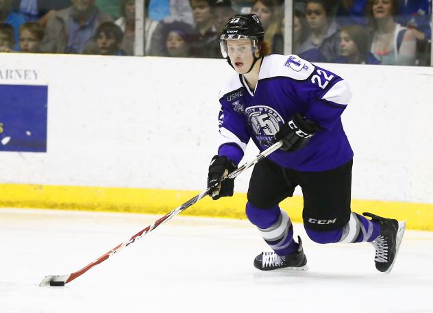 Tri-City Storm forward Mason Appleton