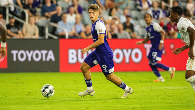 Louisville City FC forward Jorge Gonzalez Asensi