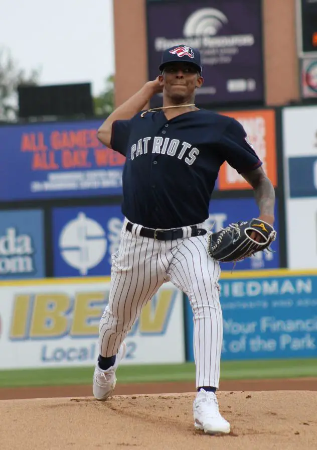 Somerset Patriots pitcher Luis Medina