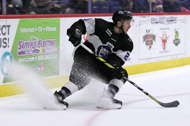 Reading Royals forward Corey Mackin