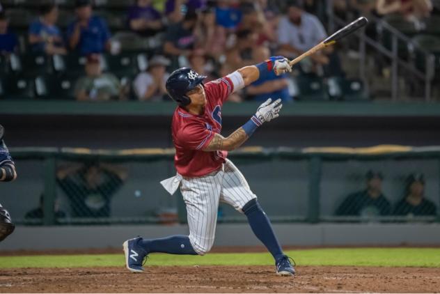 Kansas City Monarchs outfielder Jan Hernandez