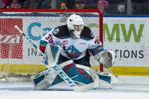 Kelowna Rockets goaltender Roman Basran