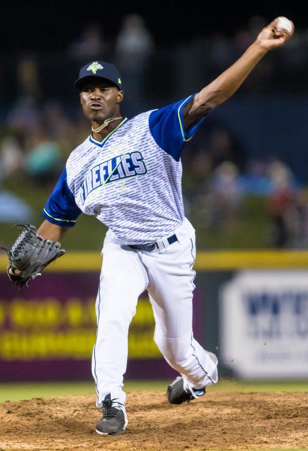 Columbia Fireflies pitcher Marlin Willis