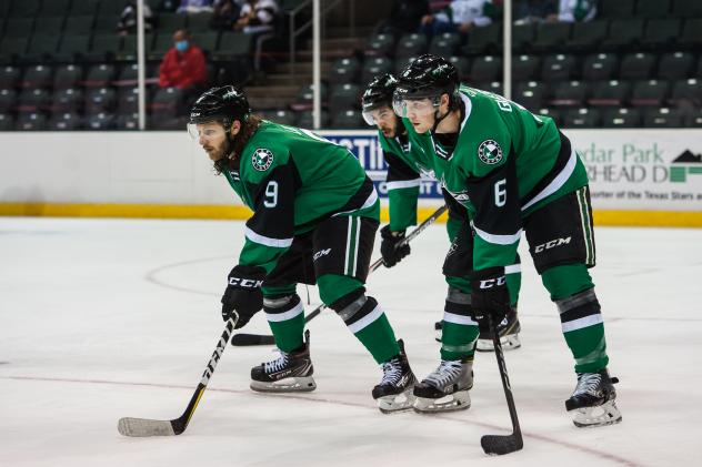 Texas Stars defenseman Ben Gleason