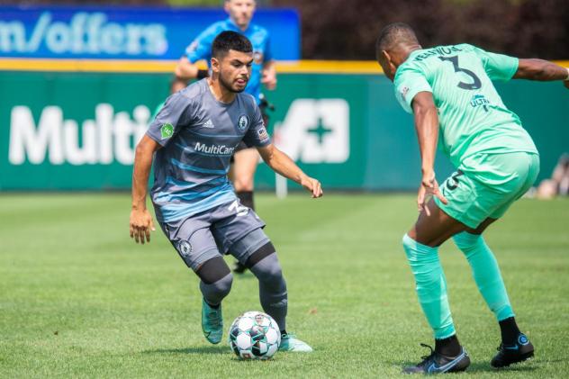 Tacoma Defiance with possession against New Mexico United