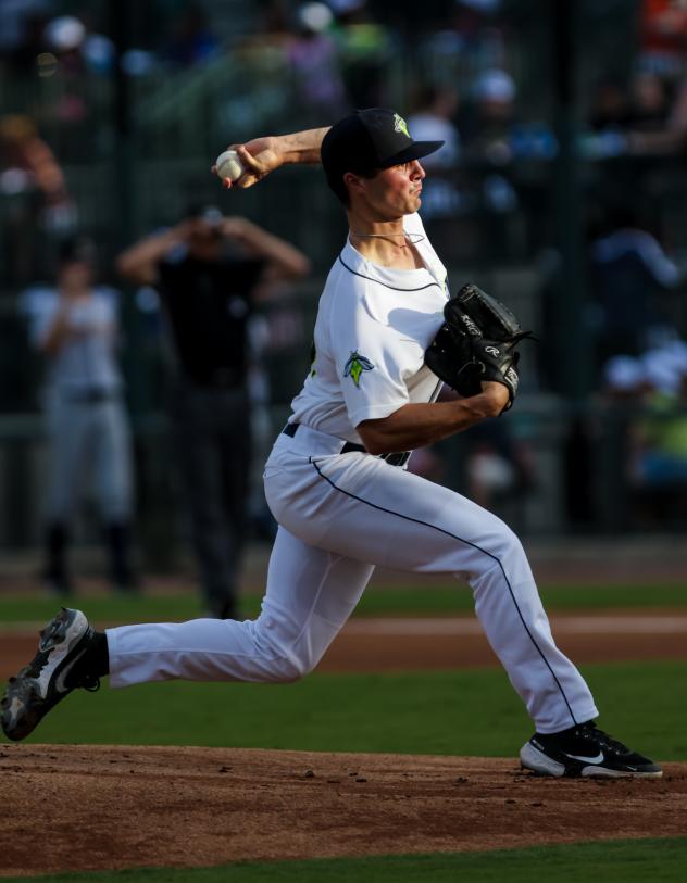 Columbia Fireflies pitcher Rylan Kaufman