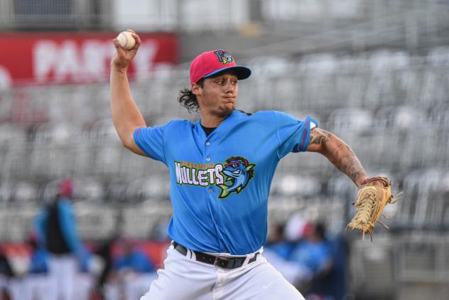 Pensacola Blue Wahoos pitcher Zach McCambley
