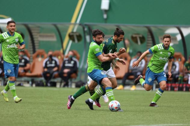Seattle Sounders FC vs. the Portland Timbers