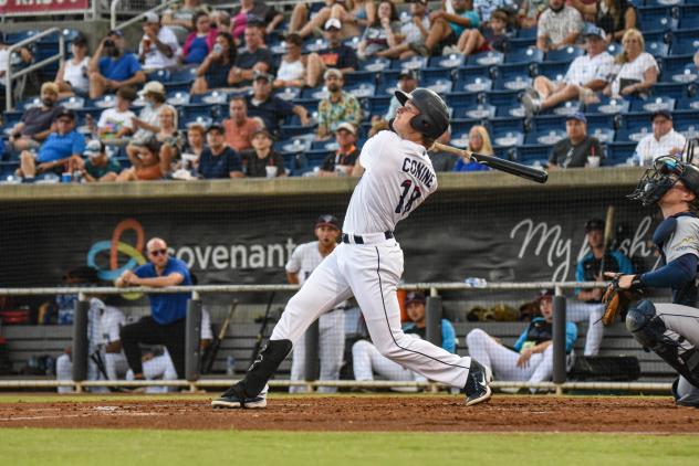 Griffin Conine homers for the Pensacola Blue Wahoos