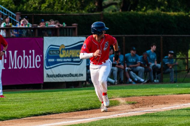 Otto Kemp of the St. Cloud Rox heads home