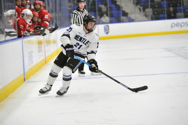 Jonathan Desbiens with Bentley University