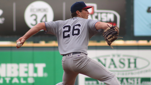Somerset Patriots pitcher Ken Waldichuk
