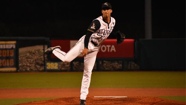 Southern Illinois Miners pitcher Stevie Ledesma