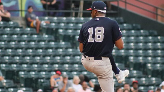 Somerset Patriots pitcher Luis Medina